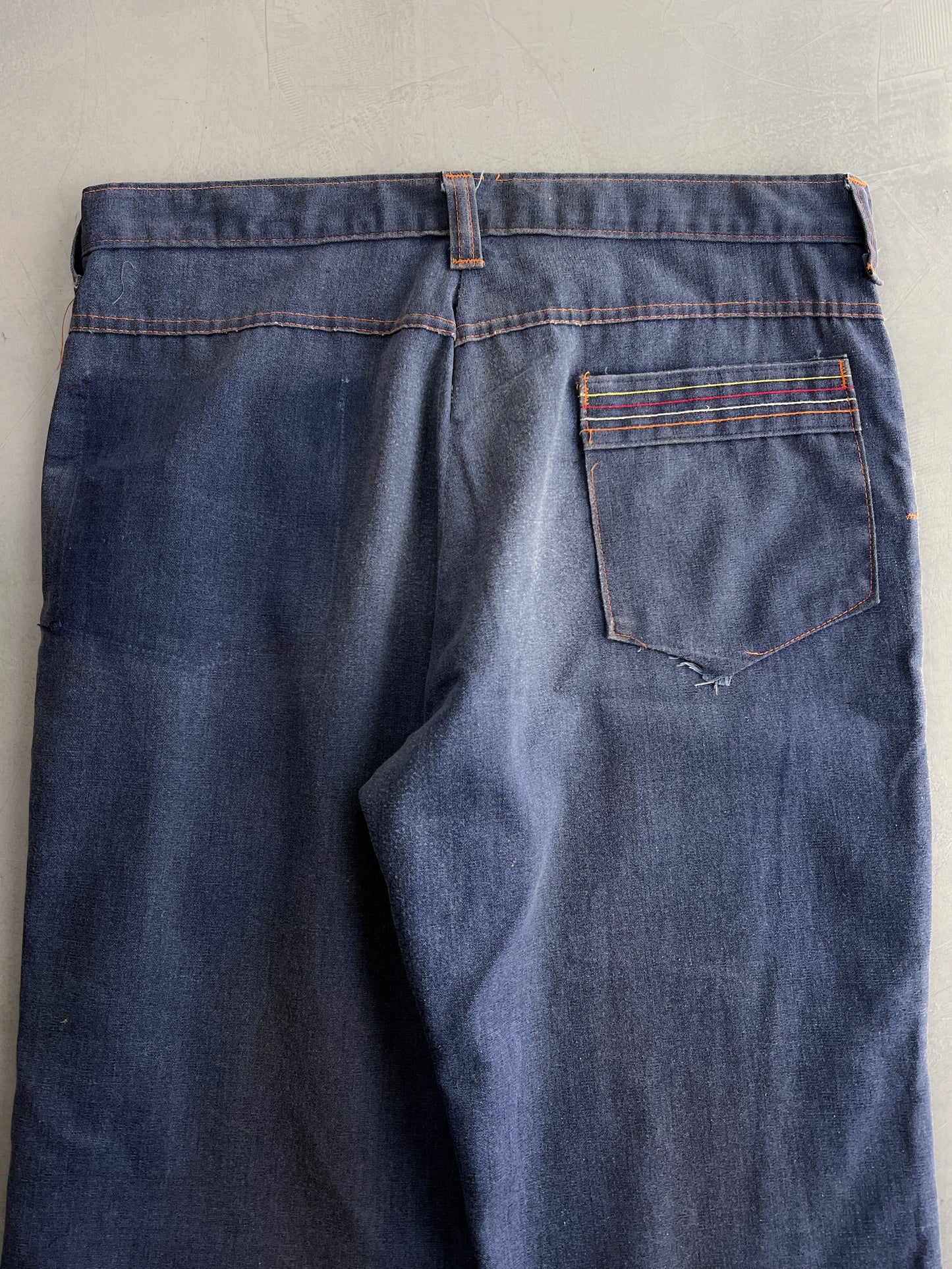 1970's Denim Flares [34"]