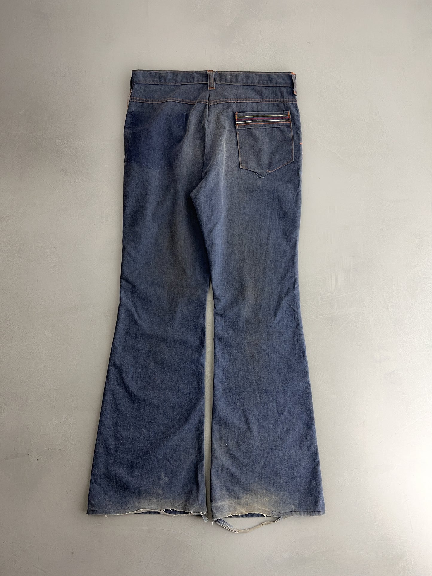 1970's Denim Flares [34"]