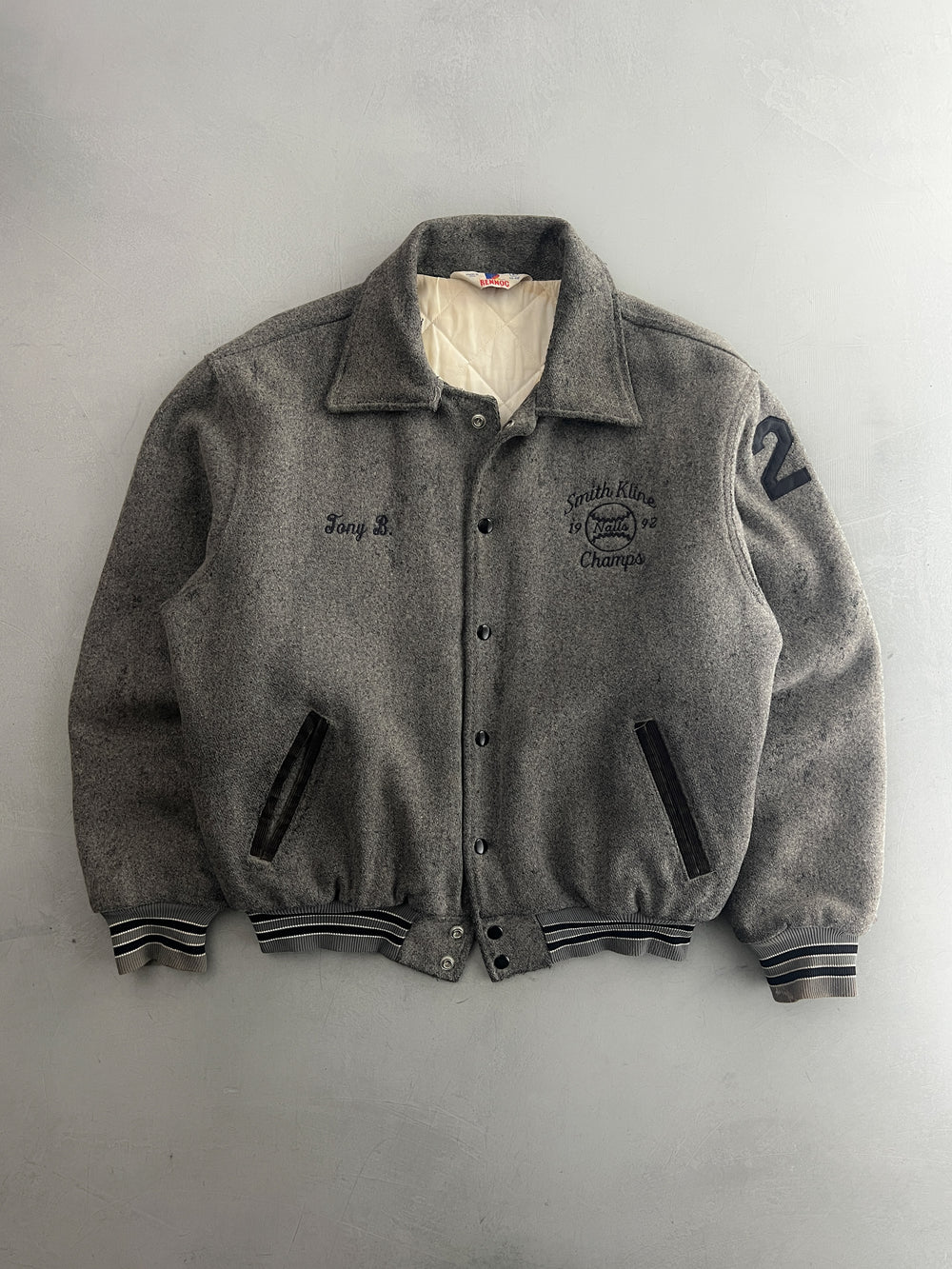 1990's Wool Varsity Jacket [L/XL]