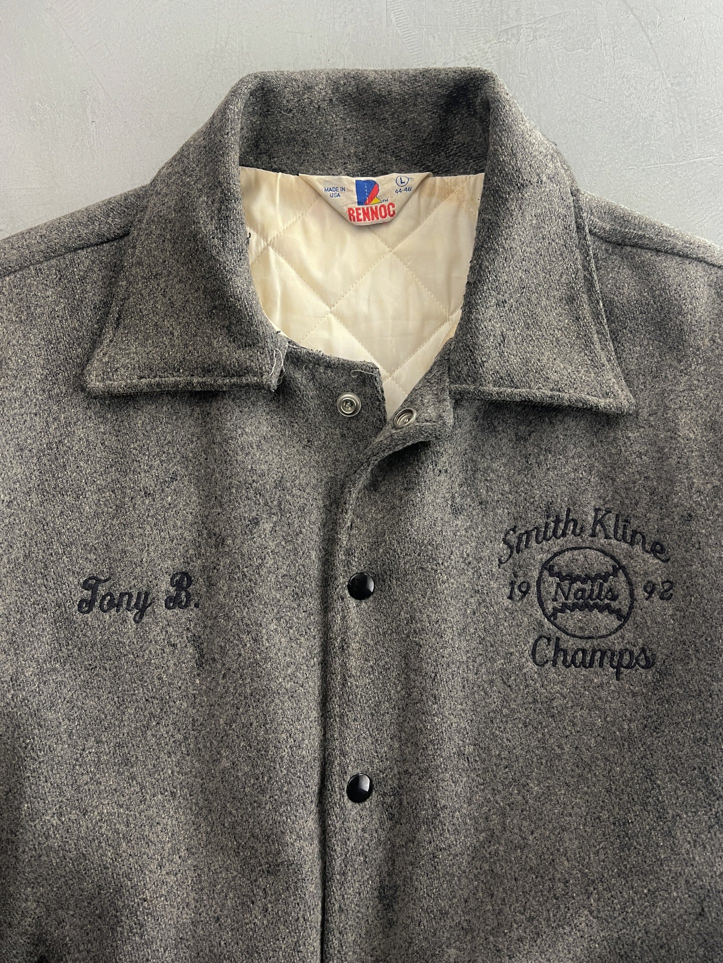 1990's Wool Varsity Jacket [L/XL]