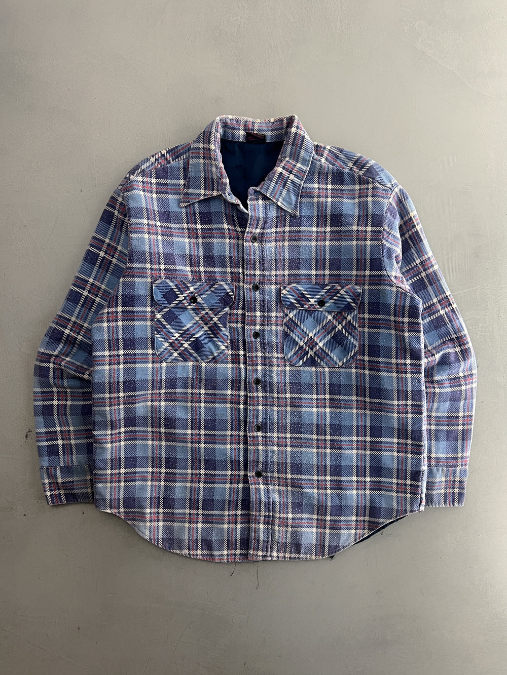 Faded Montgomery Ward Quilt Flannel [L]