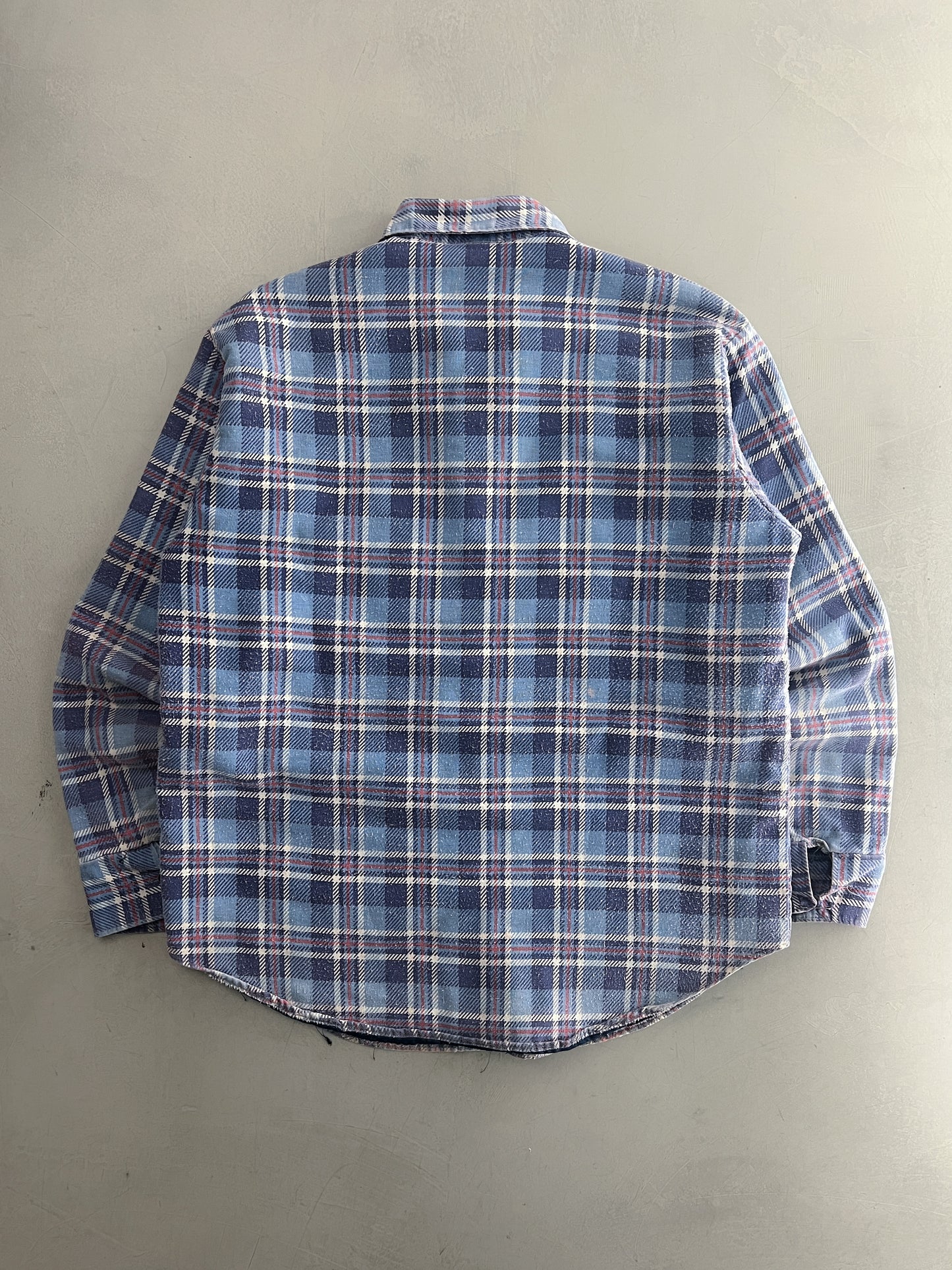 Faded Montgomery Ward Quilt Flannel [L]