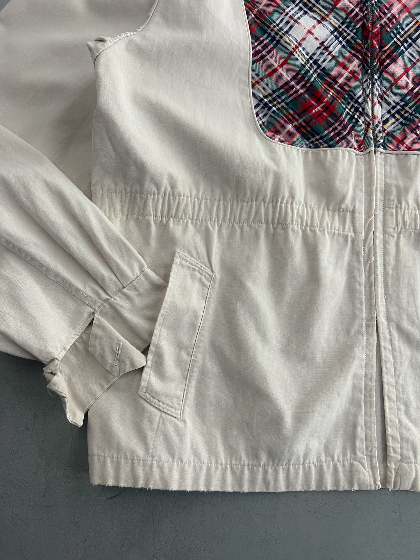 1970's Cotton Zip Jacket [S/M]