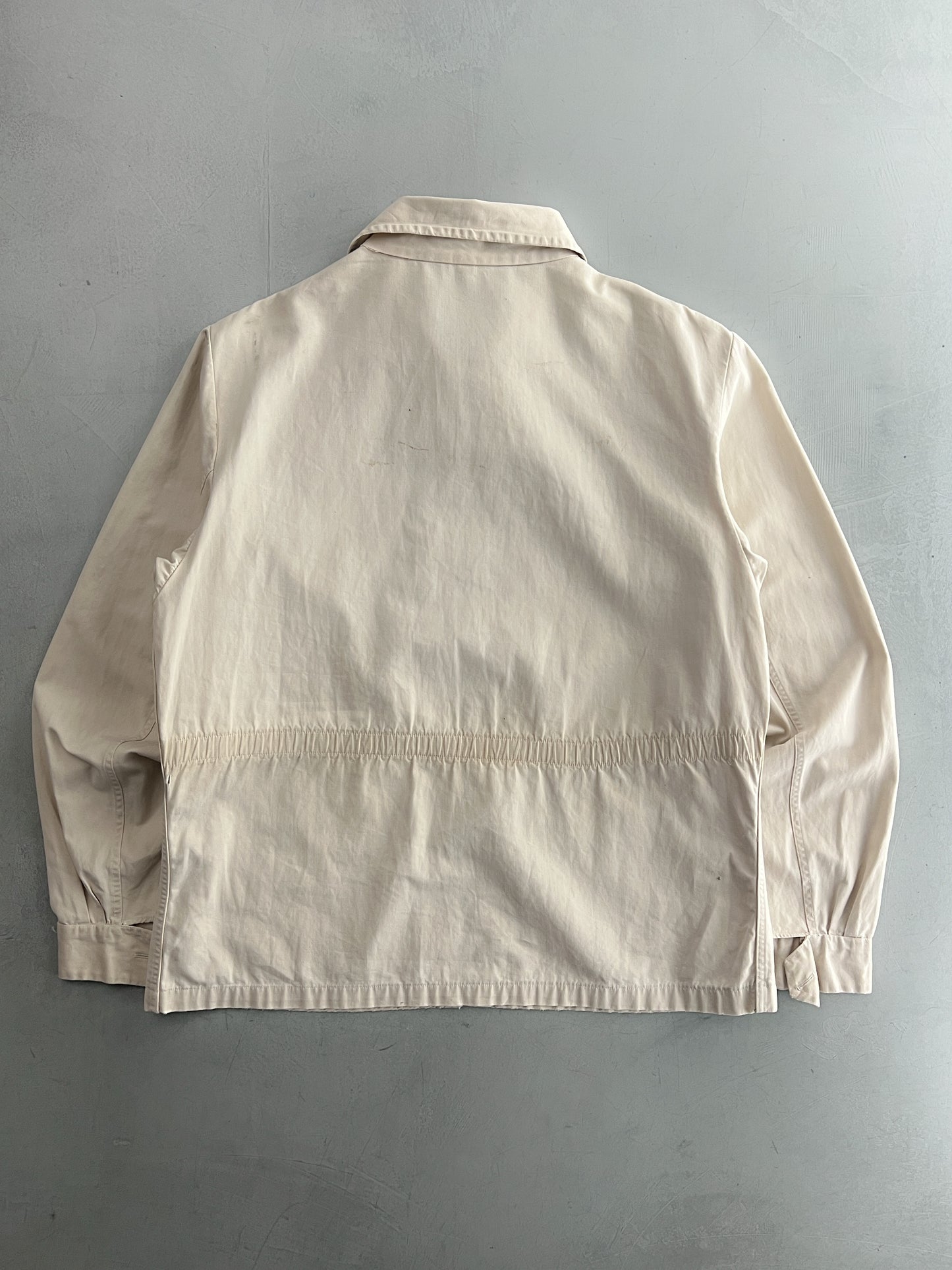 1970's Cotton Zip Jacket [S/M]