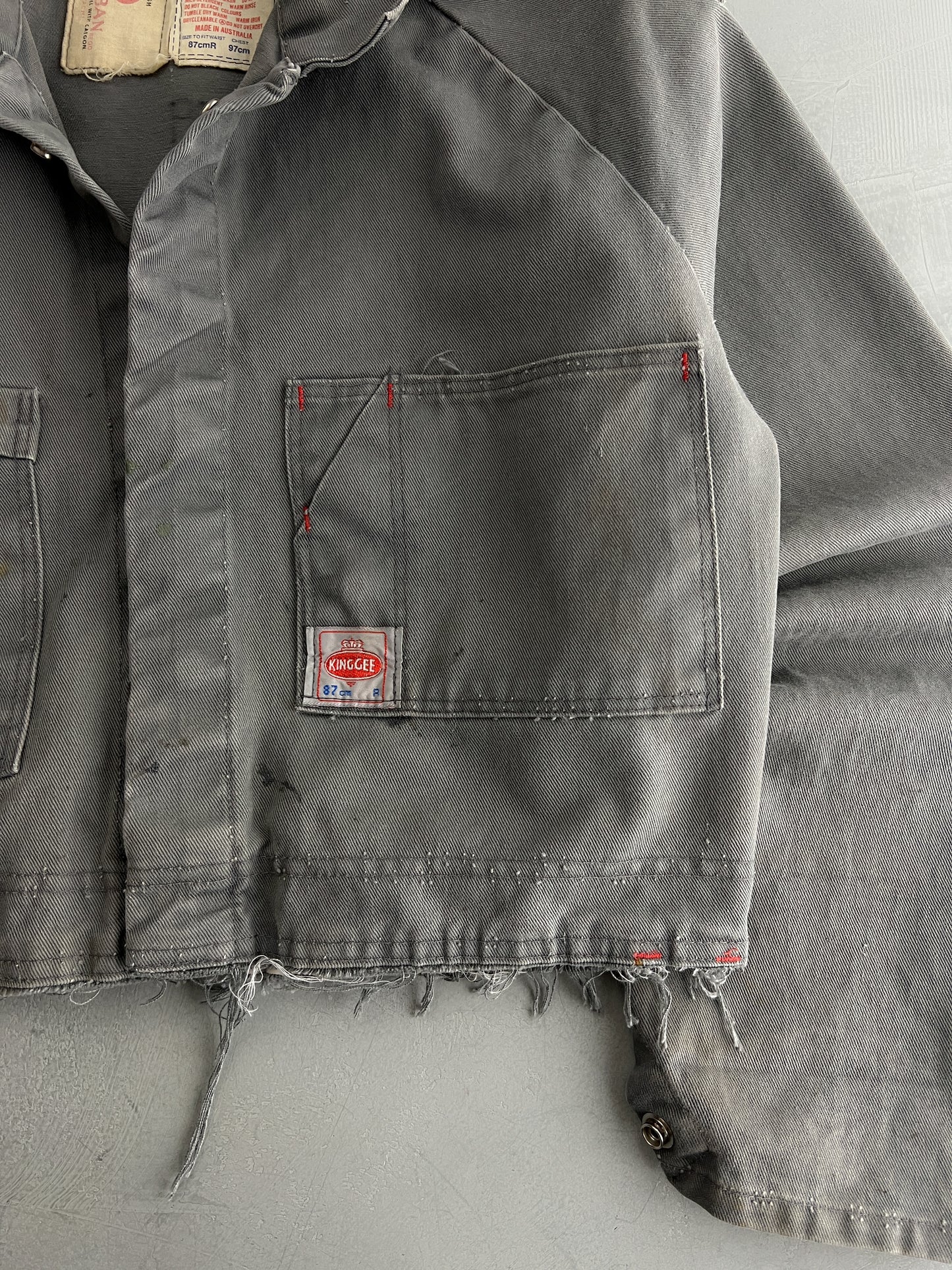 Faded King Gee Mechanic Jacket [M]