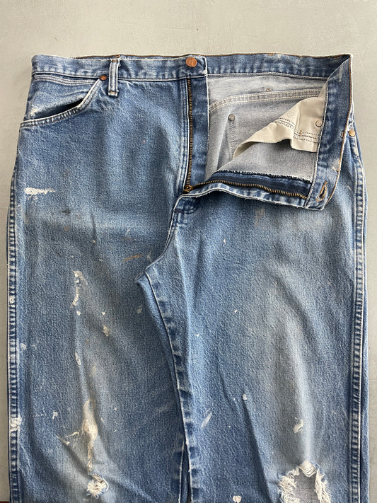 Thrashed Made in USA Wranglers [38"]