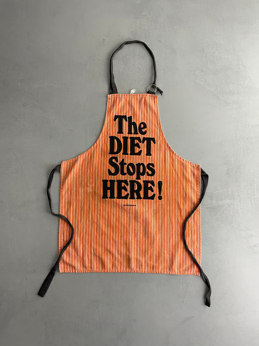 Diet Stops Here Apron