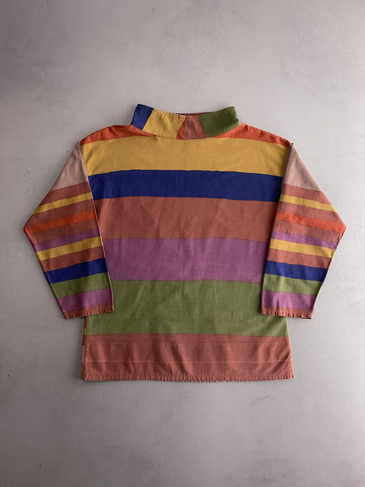 1960's Multi-Coloured British Sailing Smock [M]