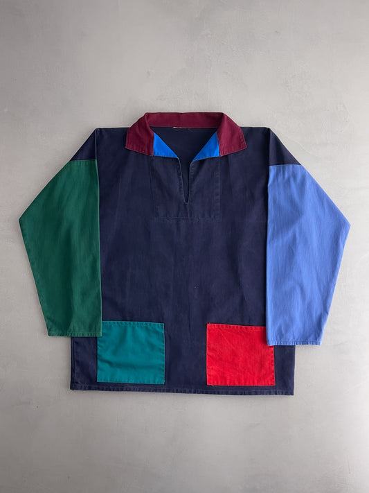 Multi-Coloured British Sailing Smock [L/XL]