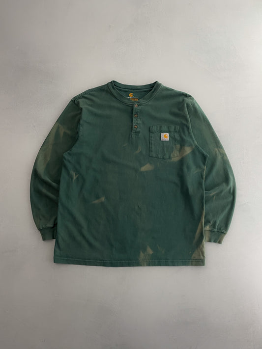 Faded Carhartt Long Sleeve Pocket Tee []