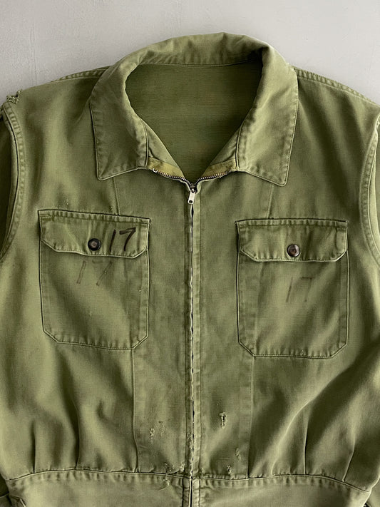 1970's Aus Army Zip Jacket [L]