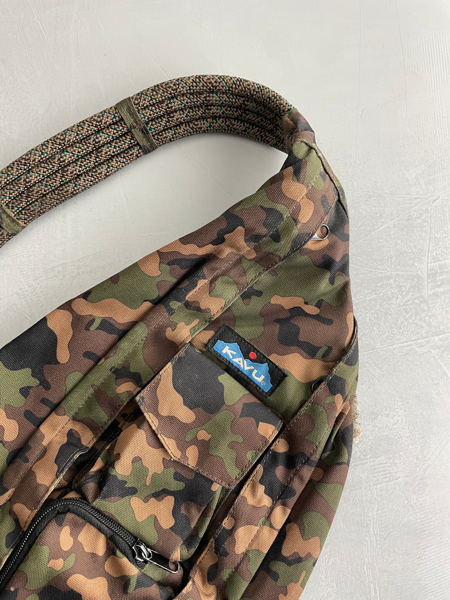 Kavu Camouflage Cross Body Bag