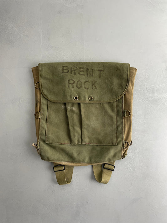 Brent Rock Canvas Backpack