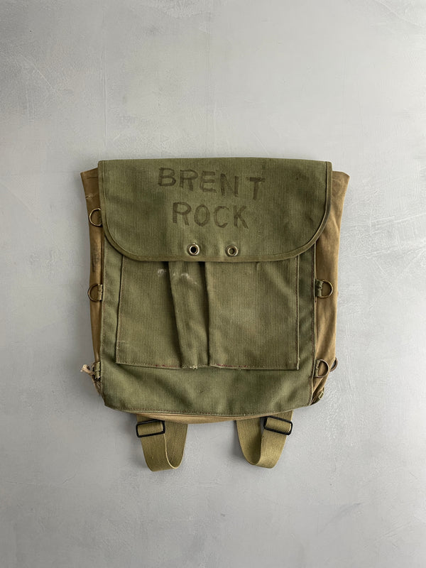 Brent Rock Canvas Backpack