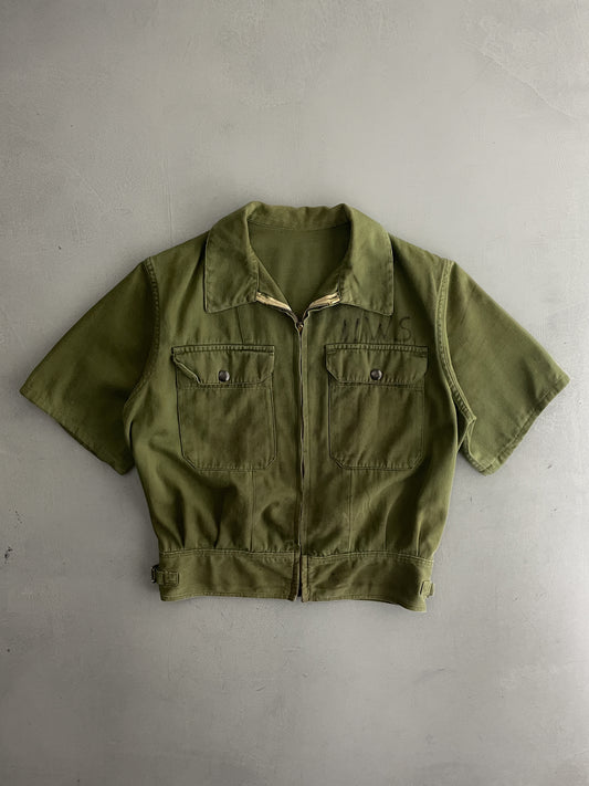 1960's Aus Army Zip Jacket [S]