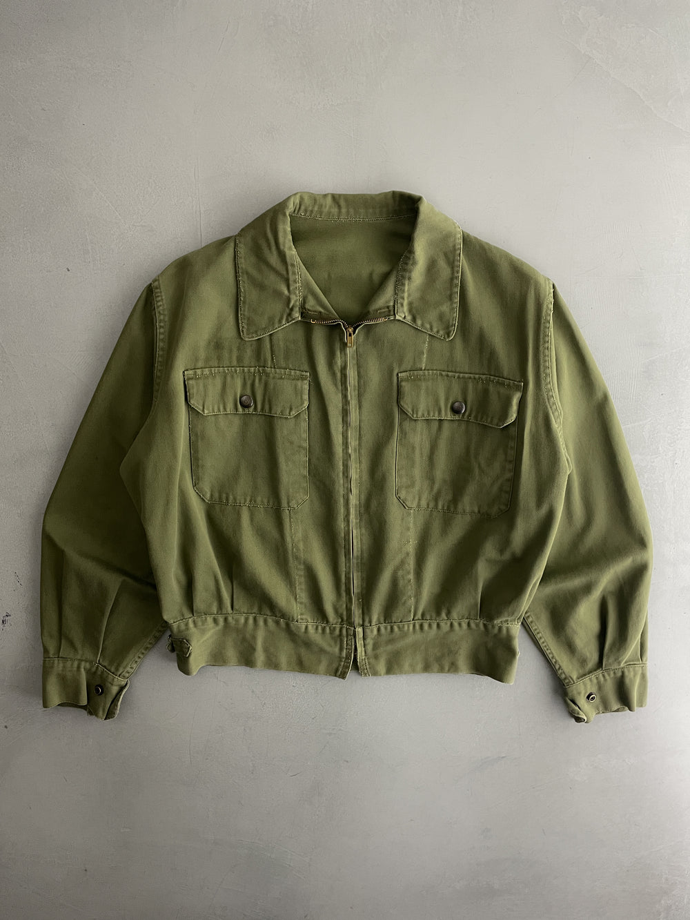 1970's Aus Army Zip Jacket [S]