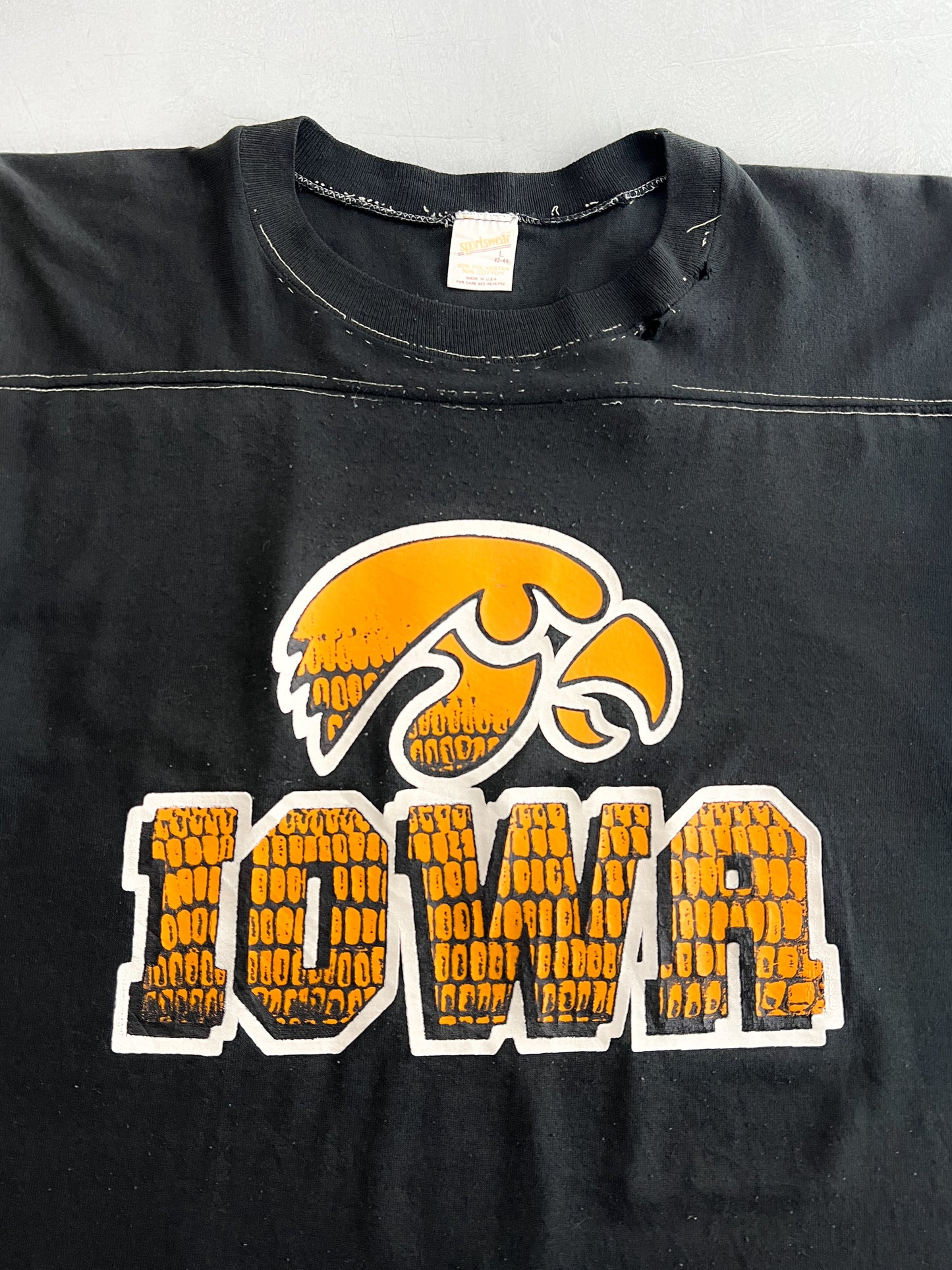 1980's Iowa Jersey Tee [L]