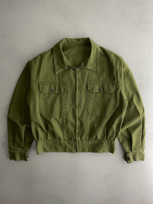 1970's Aus Army Zip Jacket [M]