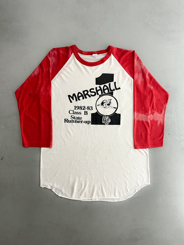 1980's Marshall Wrestling Raglan [L/XL]