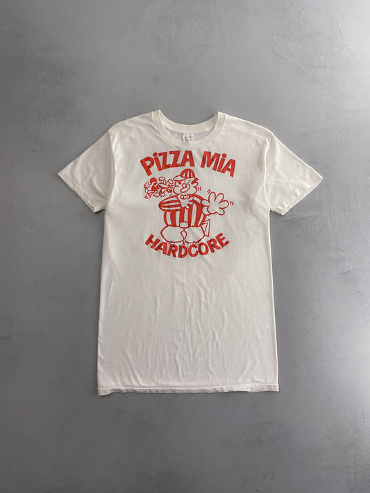 80's Pizza Mia Hardcore Tee [L]