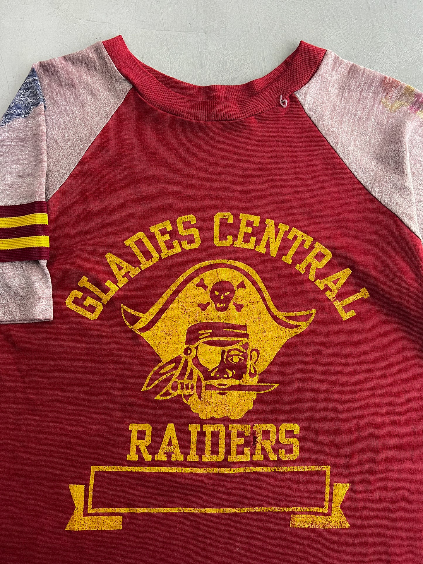 1980's Glades Central Raiders Raglan [S]