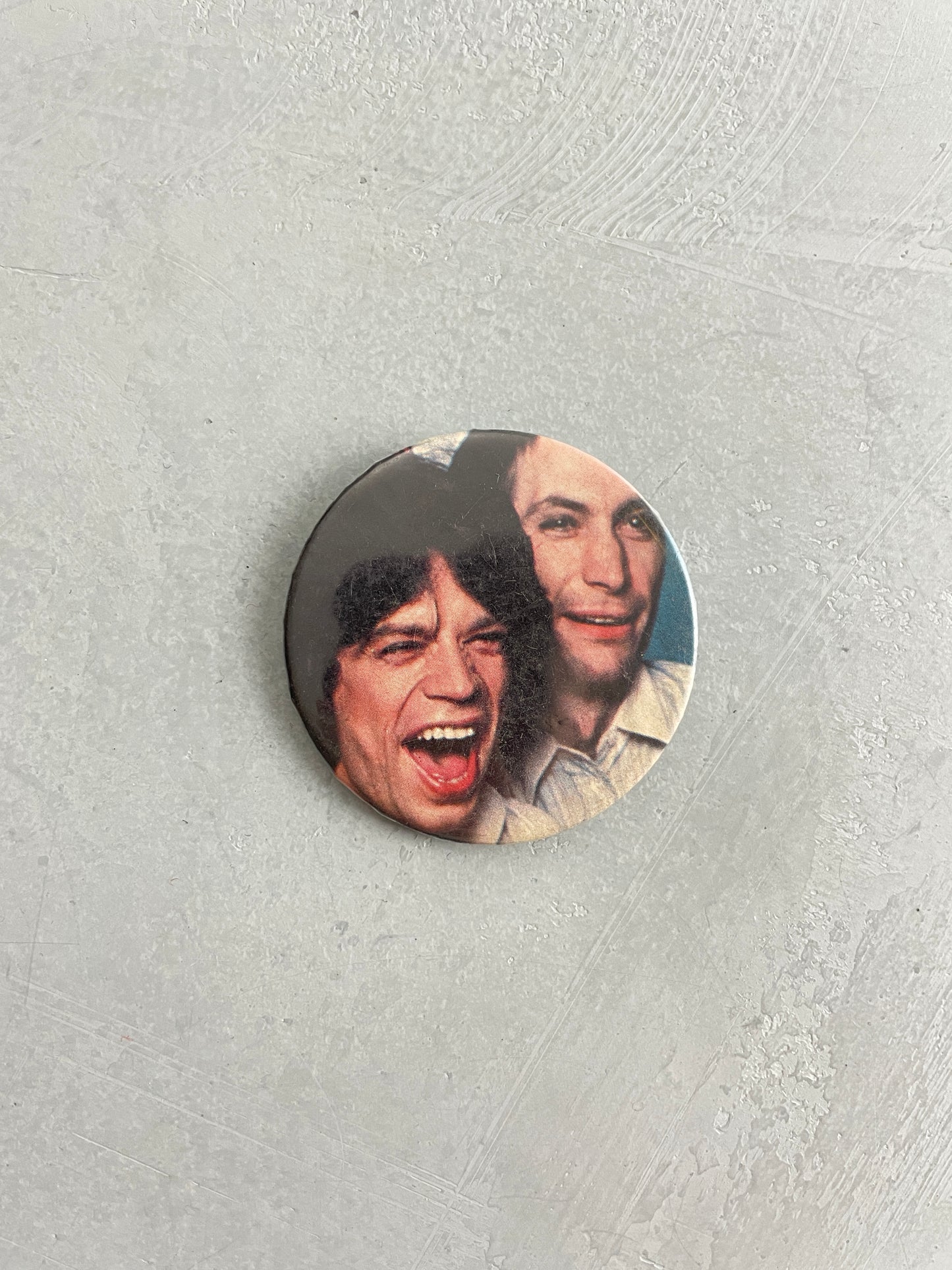 Mick & Charlie Stones Badge