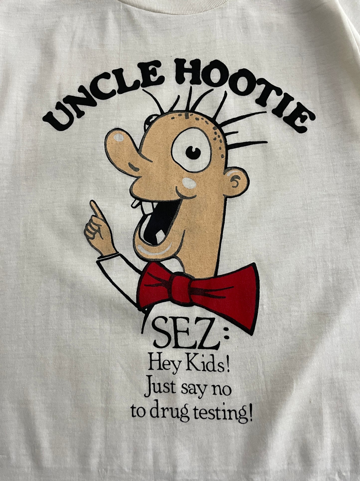 Uncle Hootie 'Just Say No To Drug Testing' Tee [S]