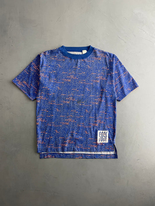 90's Surf Print Tee [L]