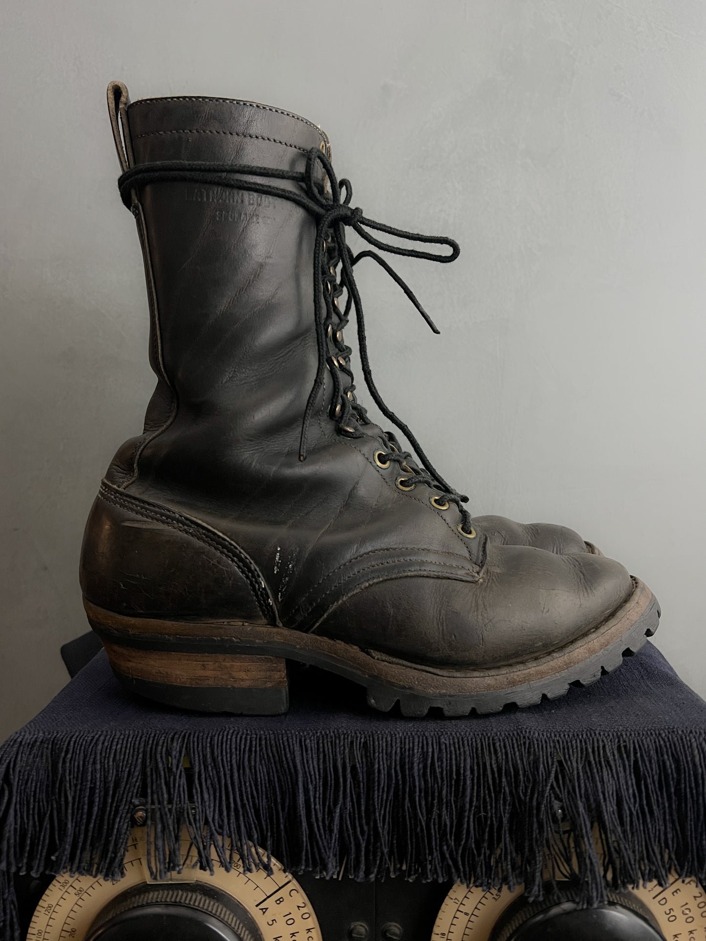 1960's Hat Horn Boots [US7]