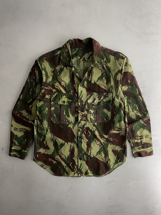 Deadstock HBT Lizard Camo Shirt [M]