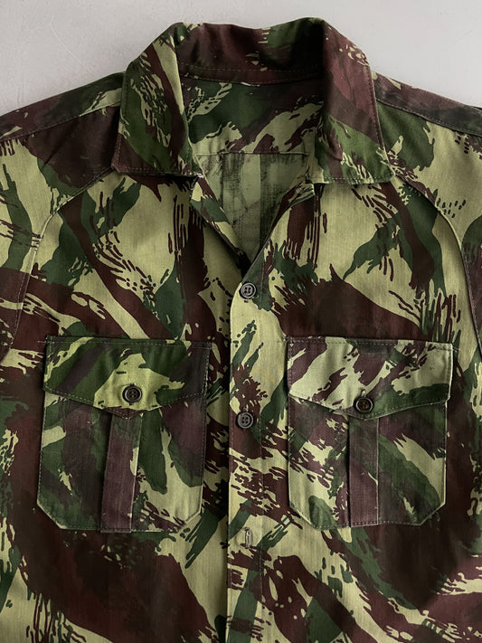 Deadstock HBT Lizard Camo Shirt [M]