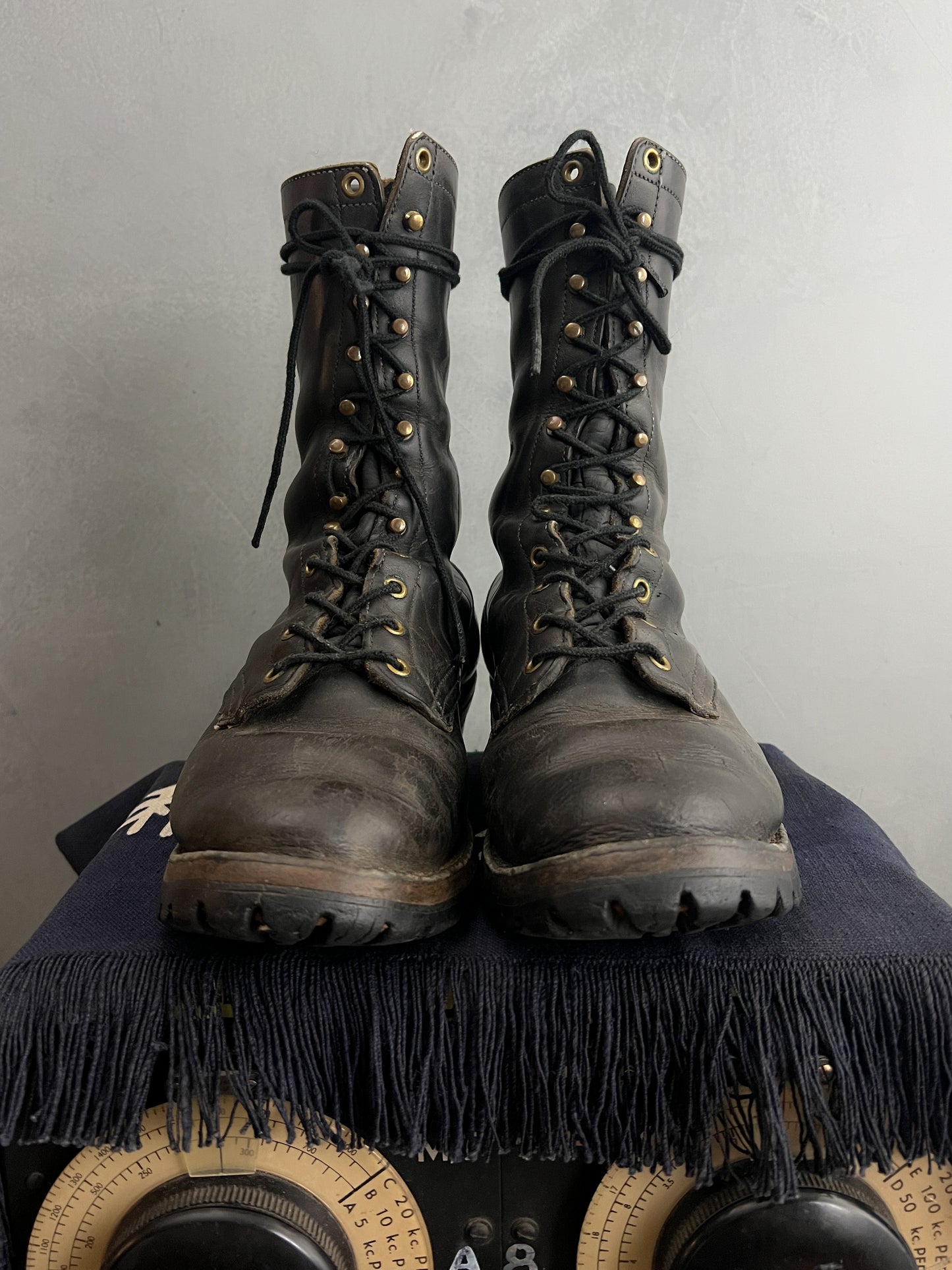 1960's Hat Horn Boots [US7]