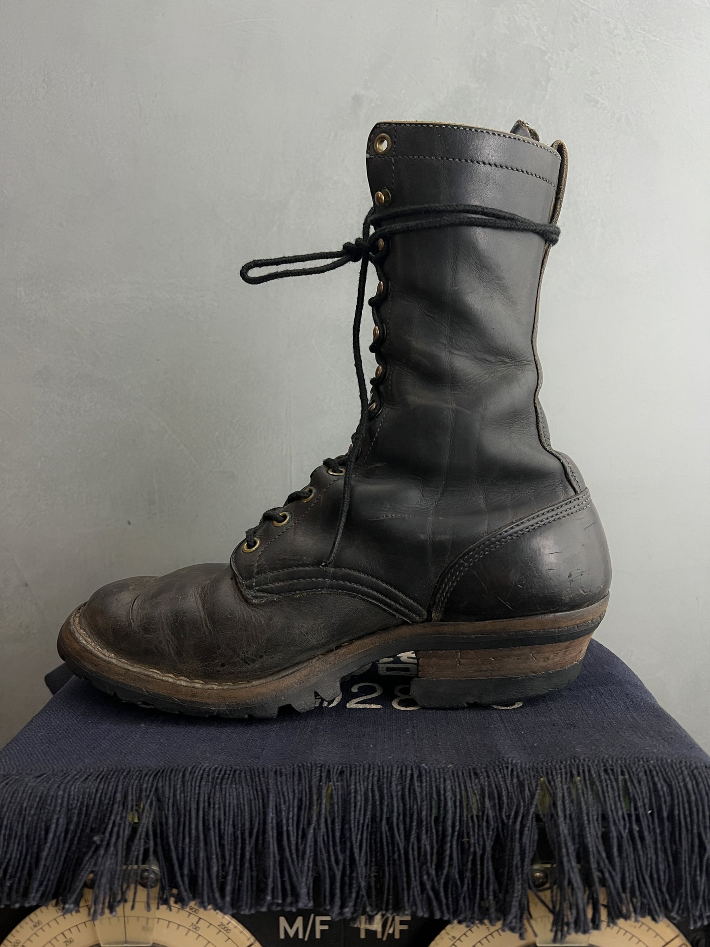 1960's Hat Horn Boots [US7]