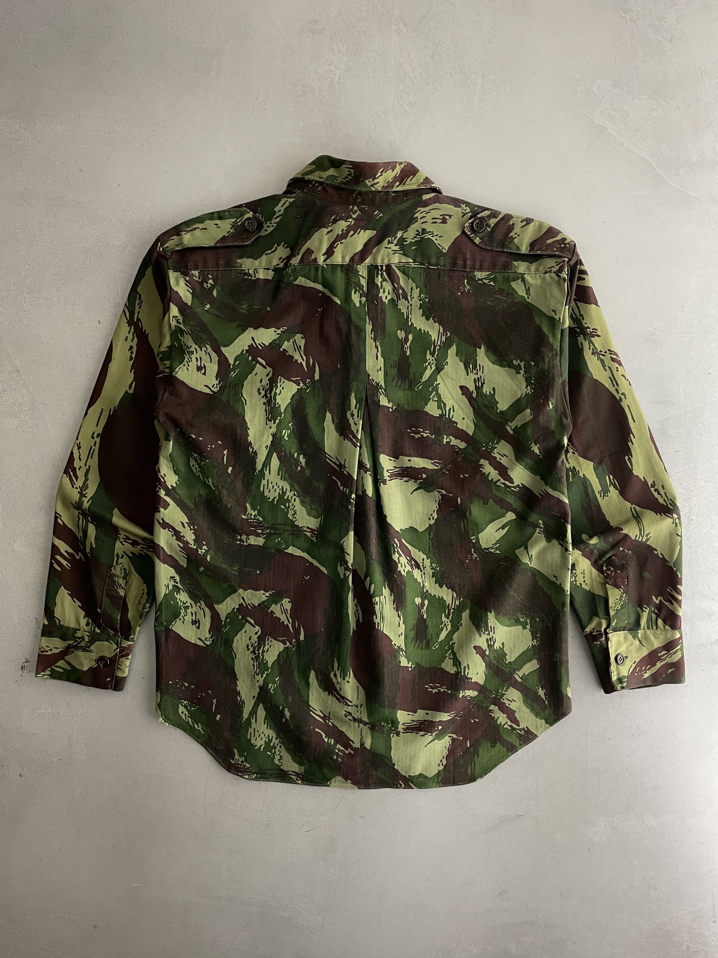Deadstock HBT Lizard Camo Shirt [M]