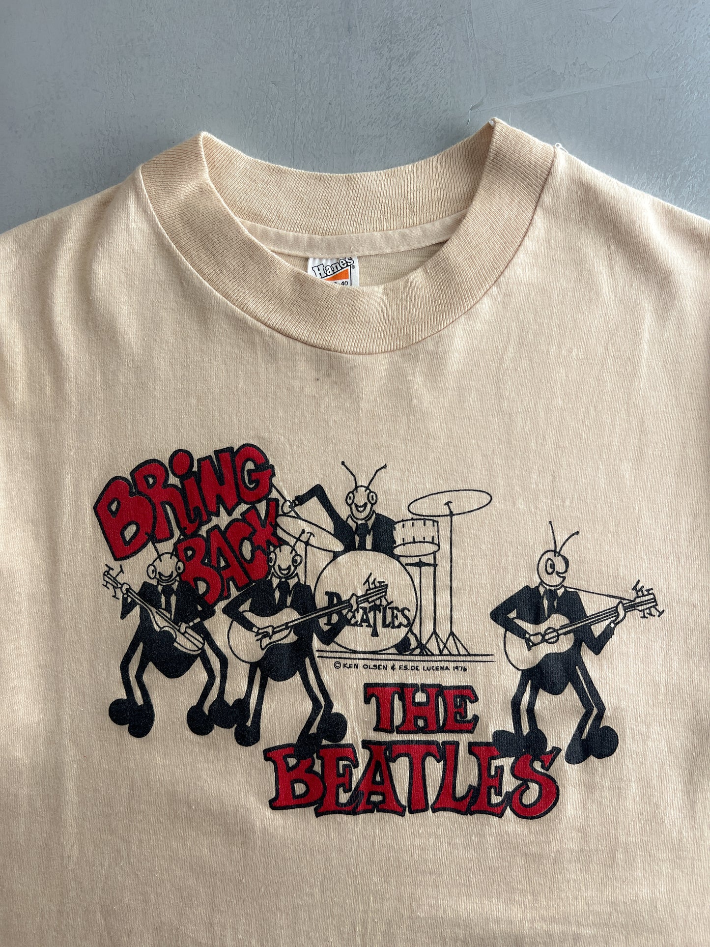 '76 Bring Back The Beatles Tee [M]