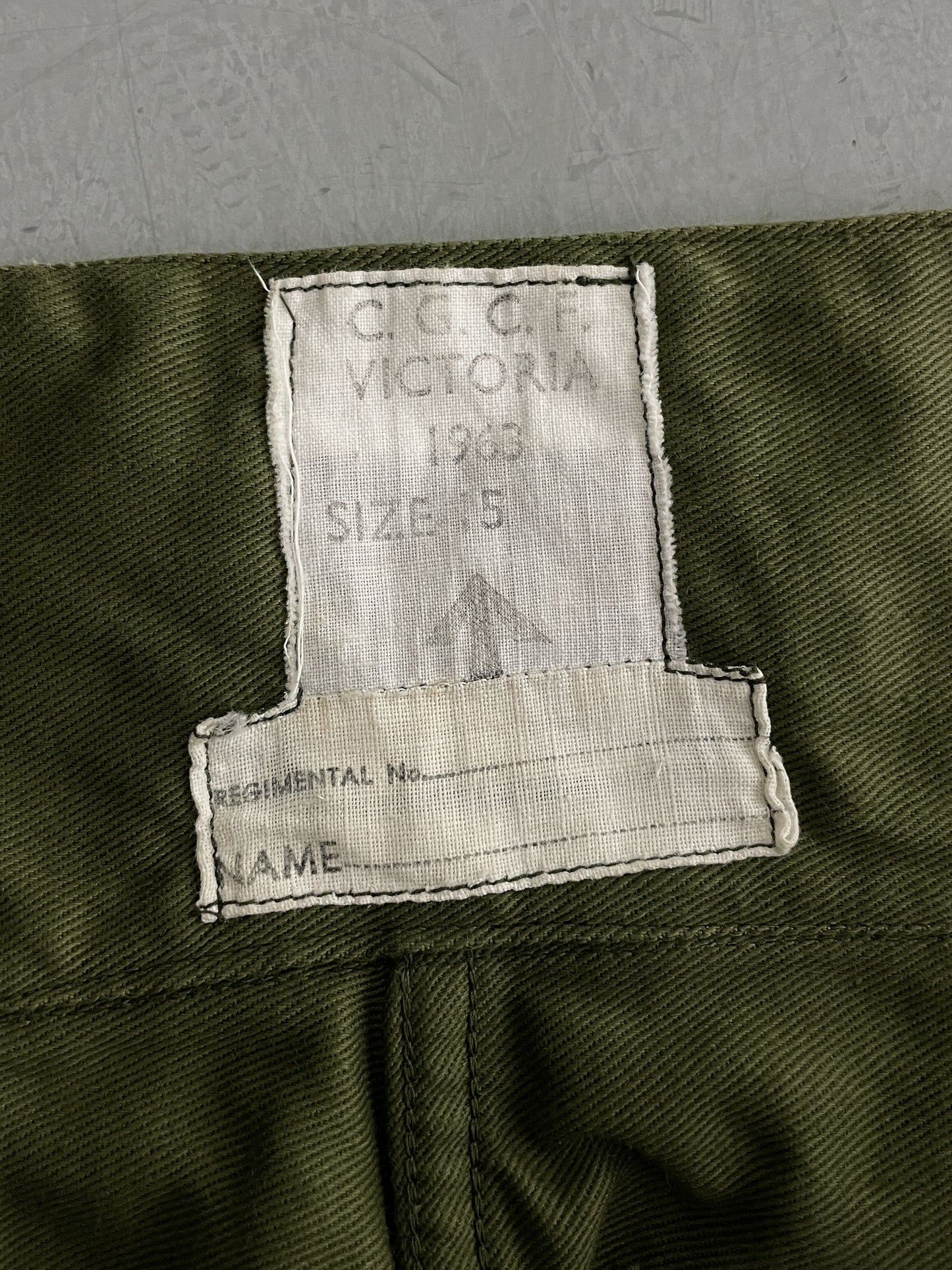 1960's Aus Army Ghurka Pants [30-32"]