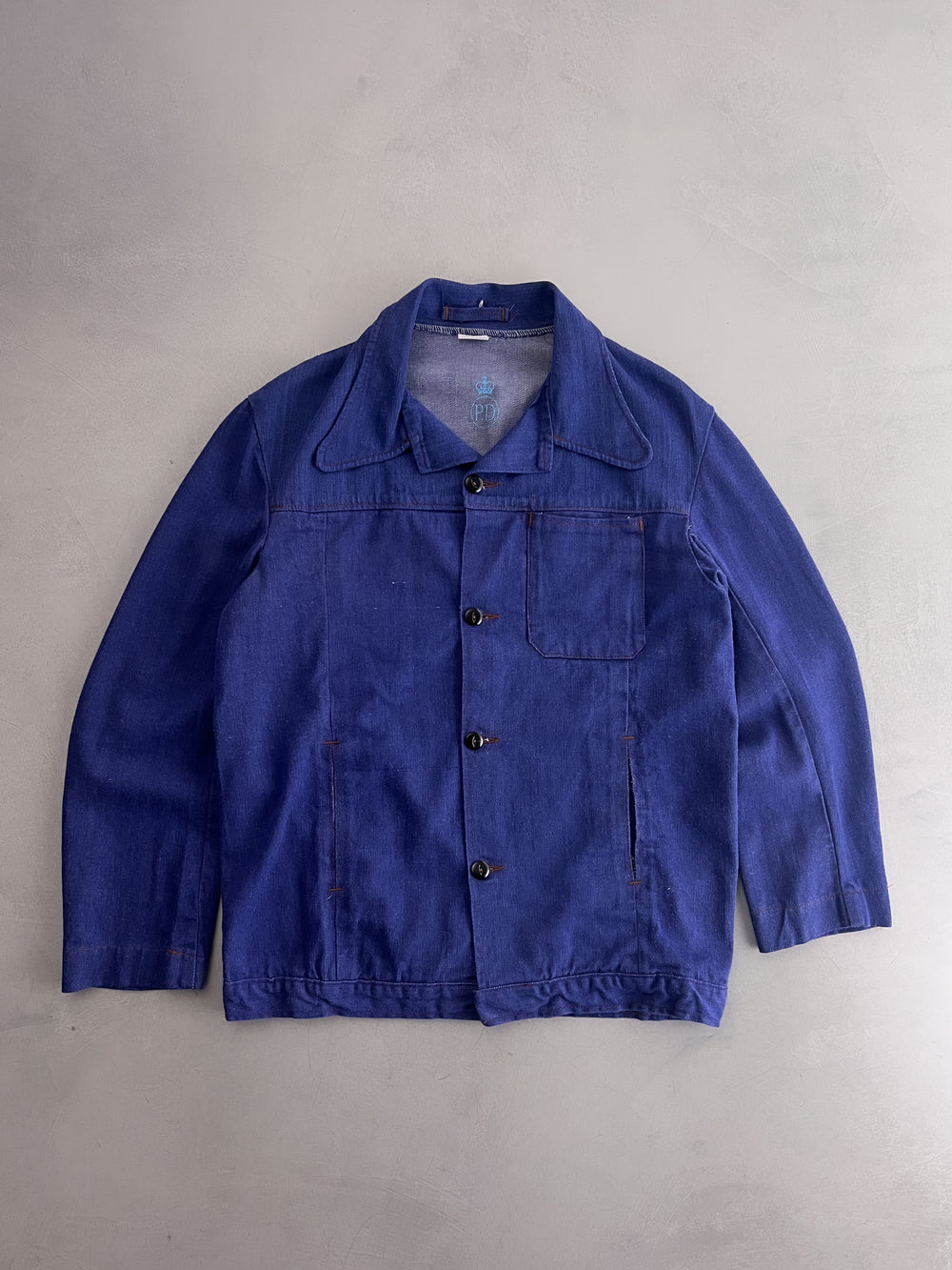 1970's British Denim Prison Jacket [L]