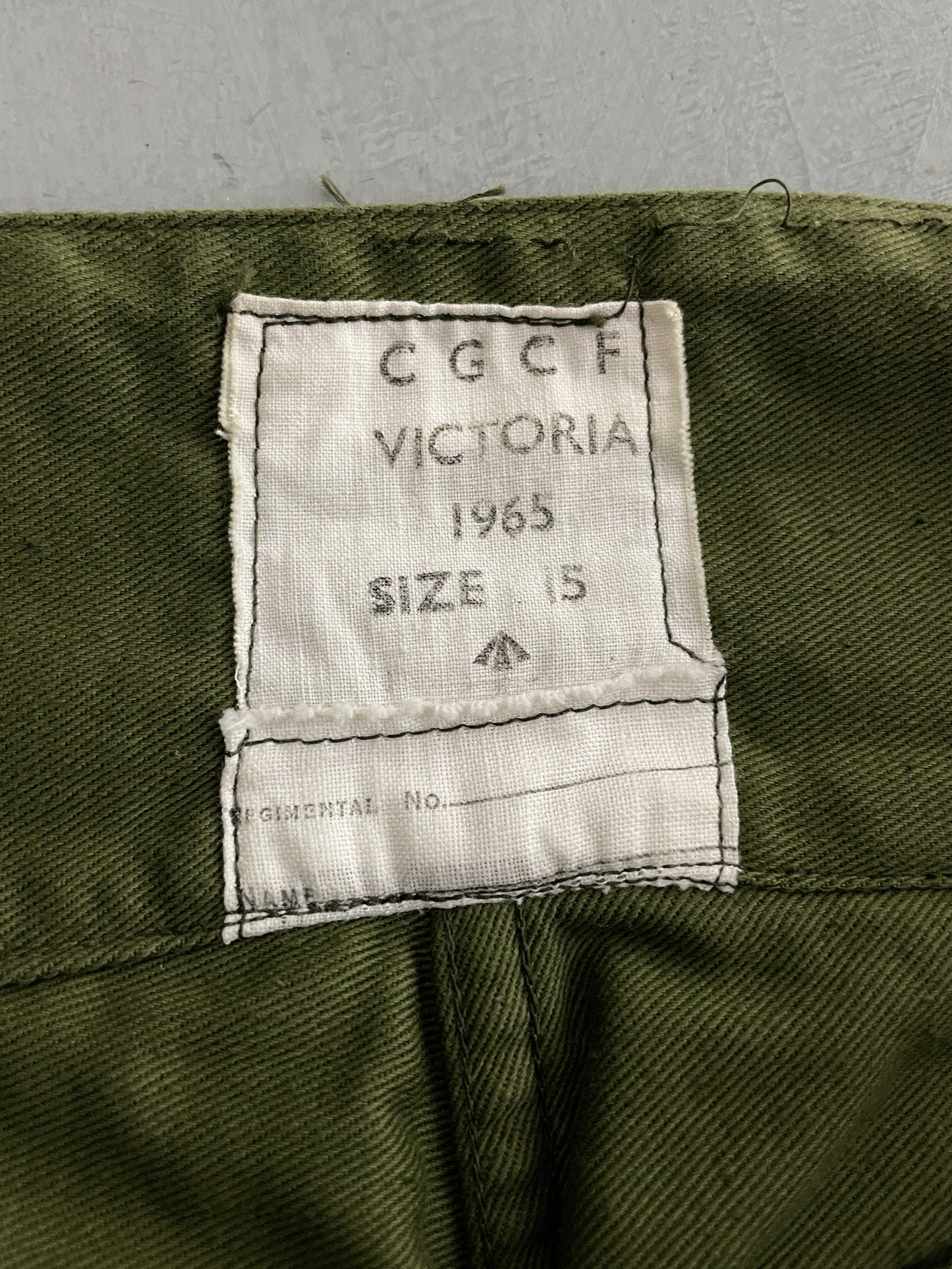 1960's Aus Army Ghurka Pants [28-30"]