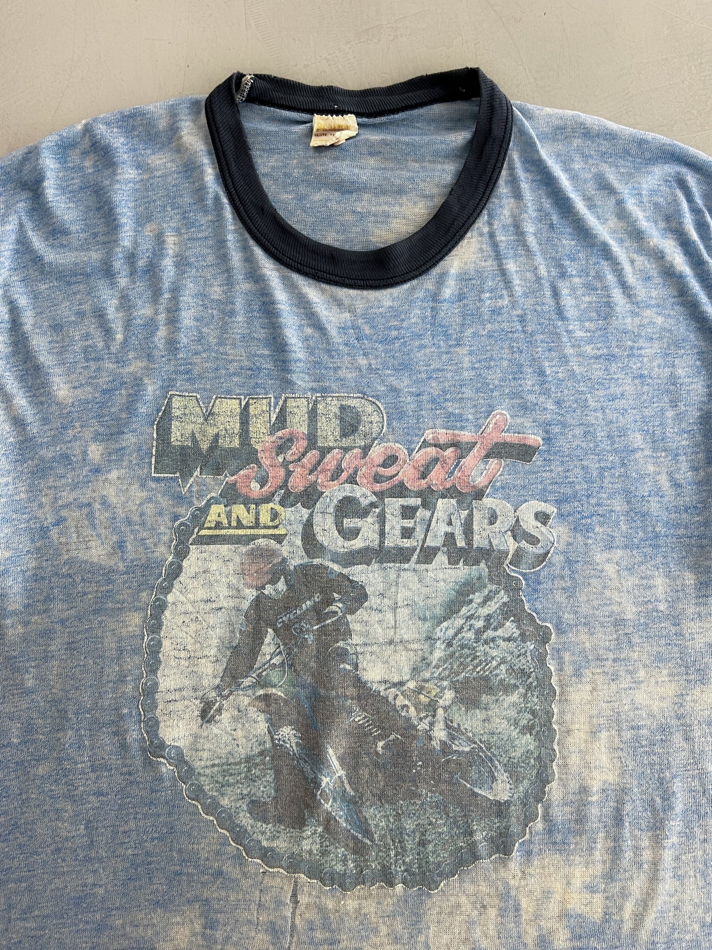 1970's Paper Thin "Mud, Sweat & Gears" [XL]