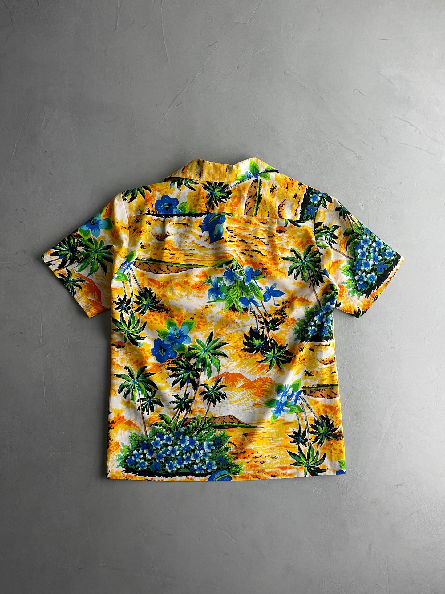 70's Made in USA Hawaiian Shirt [M]