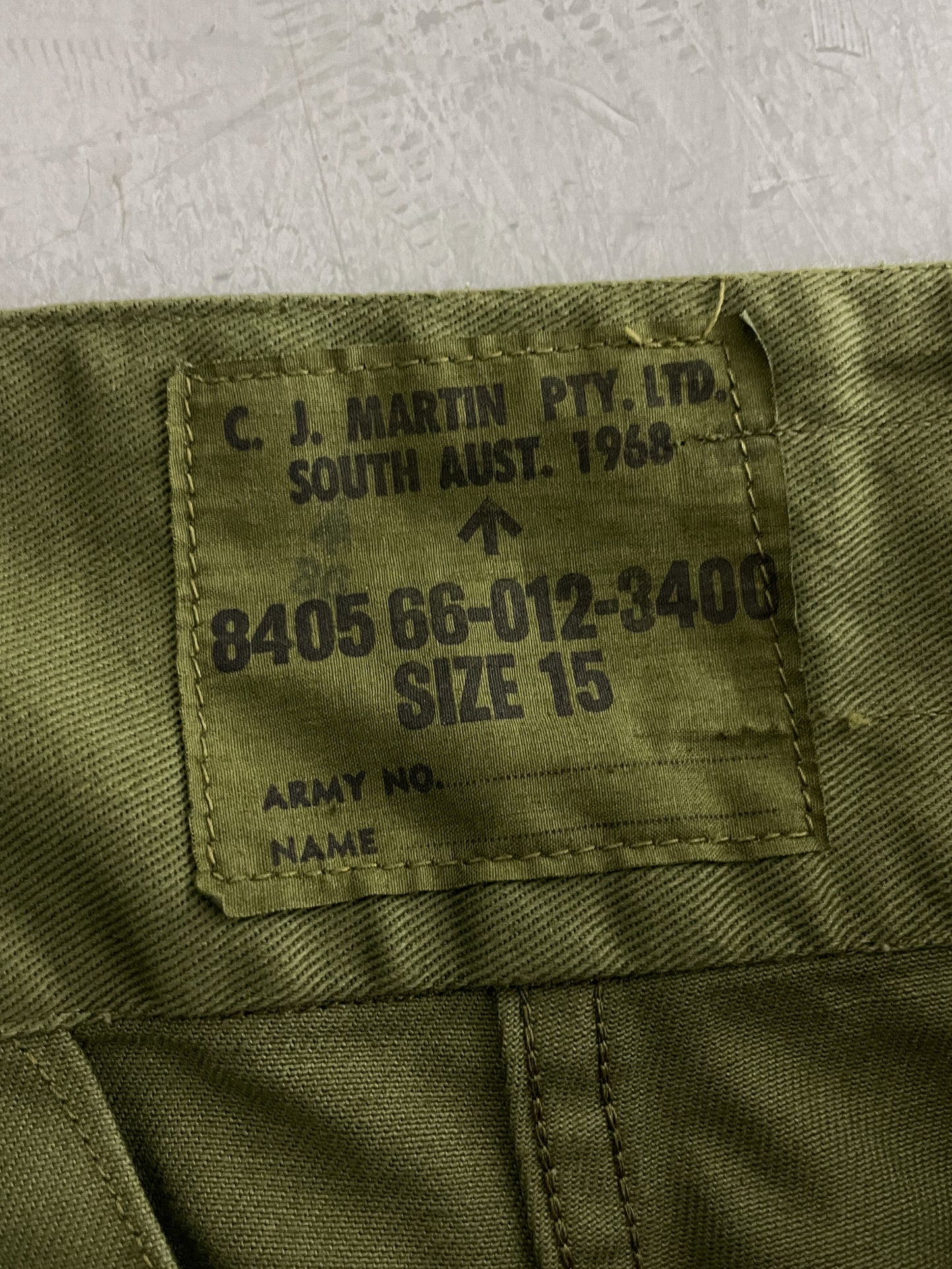 1960's Aus Army Ghurka Pants [30-32"]