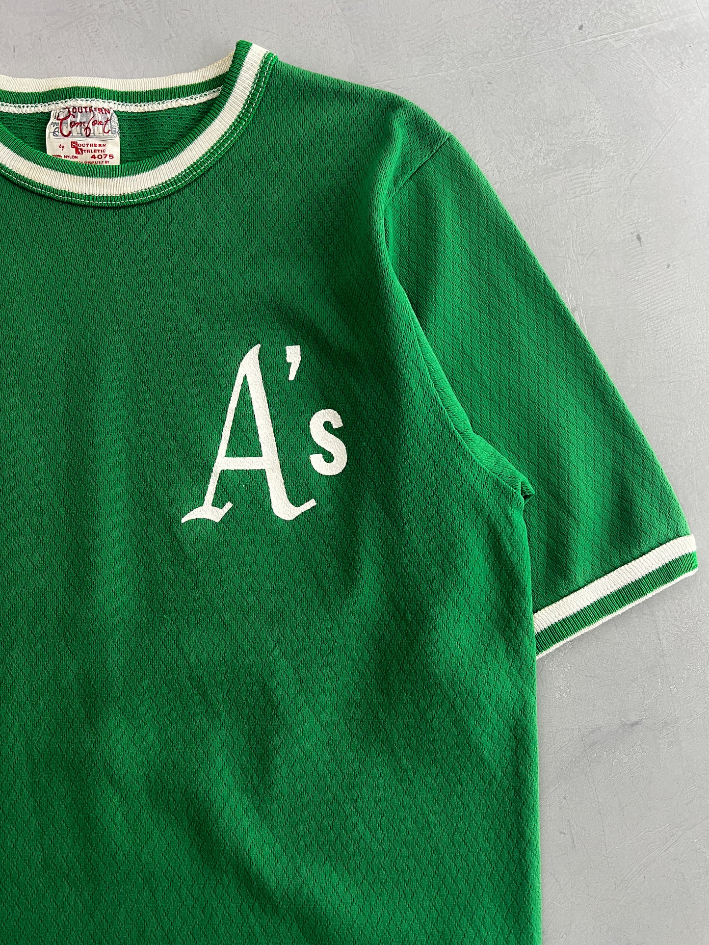 Oakland A's Jersey Tee [M]