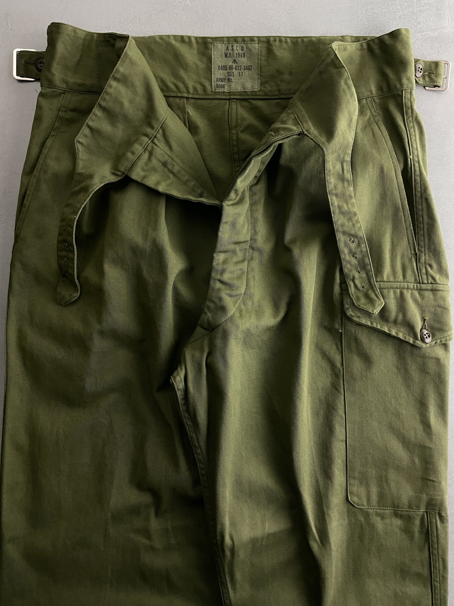 1960's Aus Army Ghurka Pants [34-36"]
