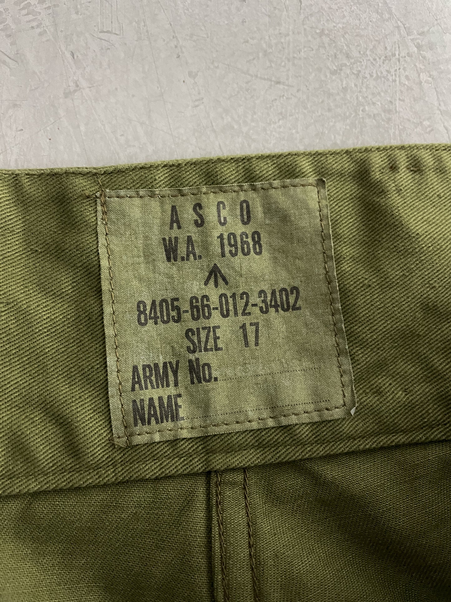 1960's Aus Army Ghurka Pants [34-36"]