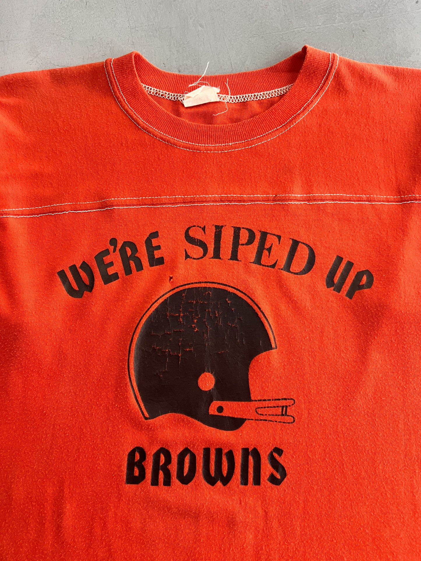1980's Cleveland Browns Jersey Tee [L]