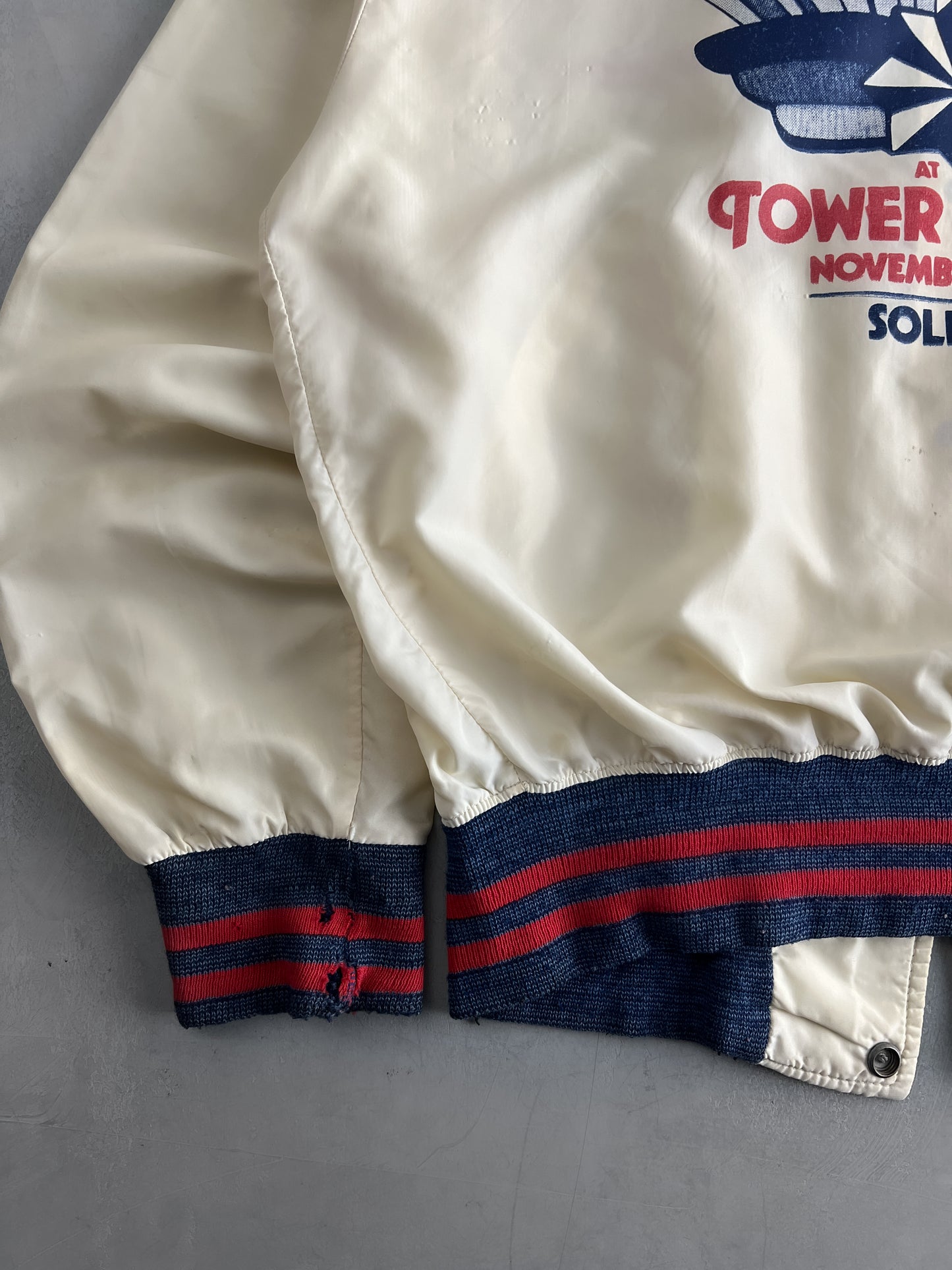 70's Hall & Oates Concert Jacket [L]