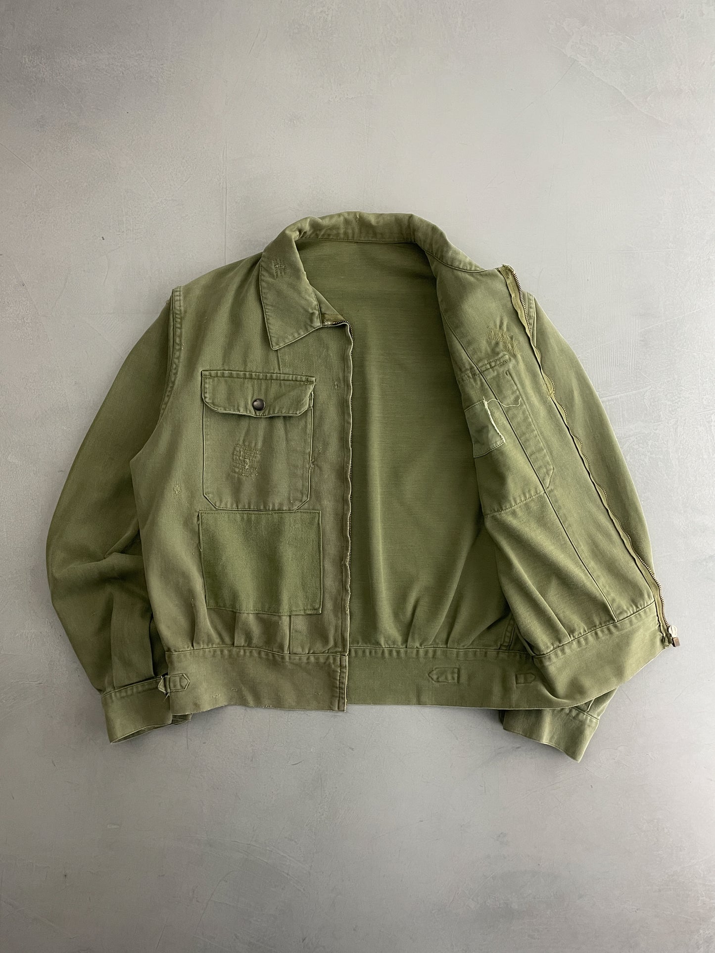 70's Aus Army Zip Jacket [M/L]