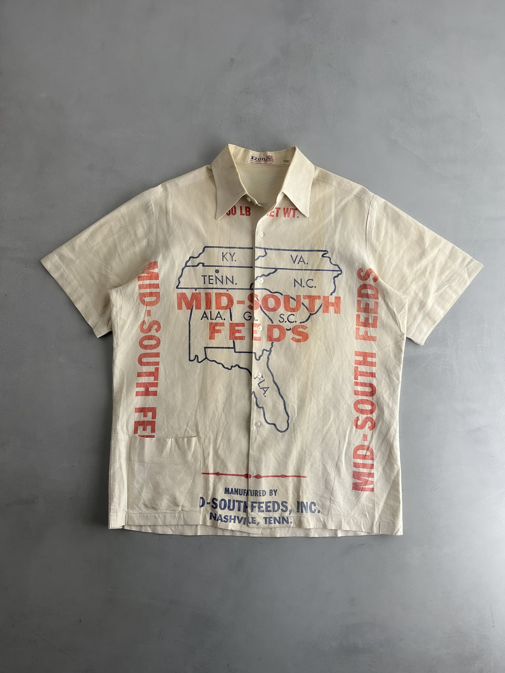 Pioneer Wheat Shorts Grain Bag Shirt [XL]