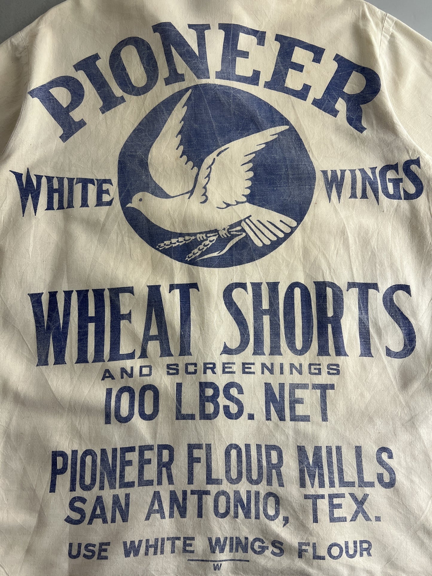 Pioneer Wheat Shorts Grain Bag Shirt [XL]