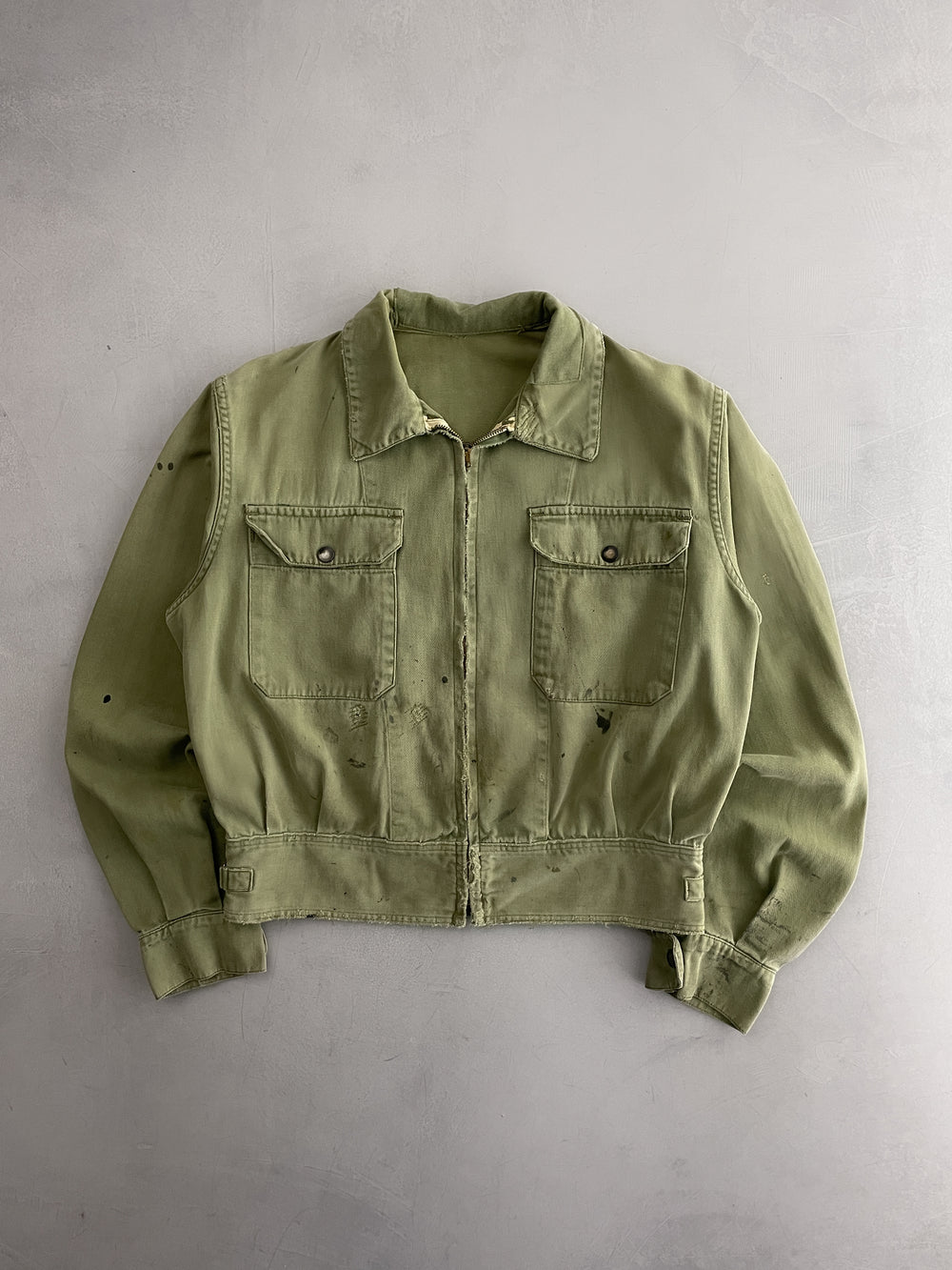 60's Aus Army Zip Jacket [M/L]